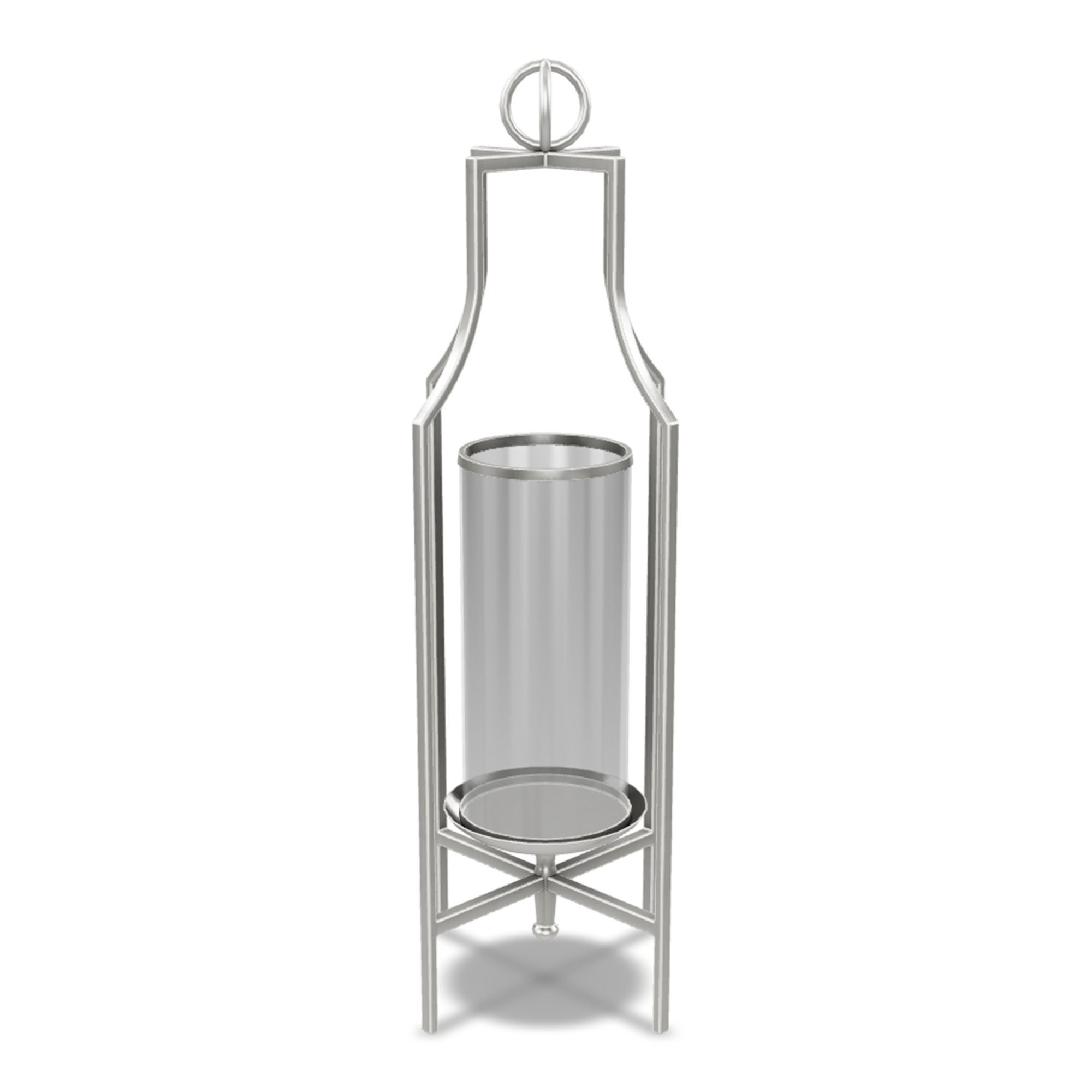 Geometric Candle Holder 8 Low-poly 3D model_2