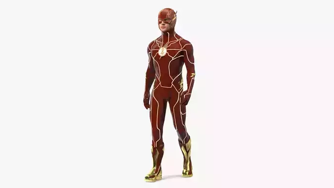 DC Flash Walking Pose