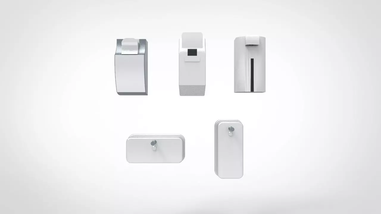 Soap Shampo Dispenser 3D model_0