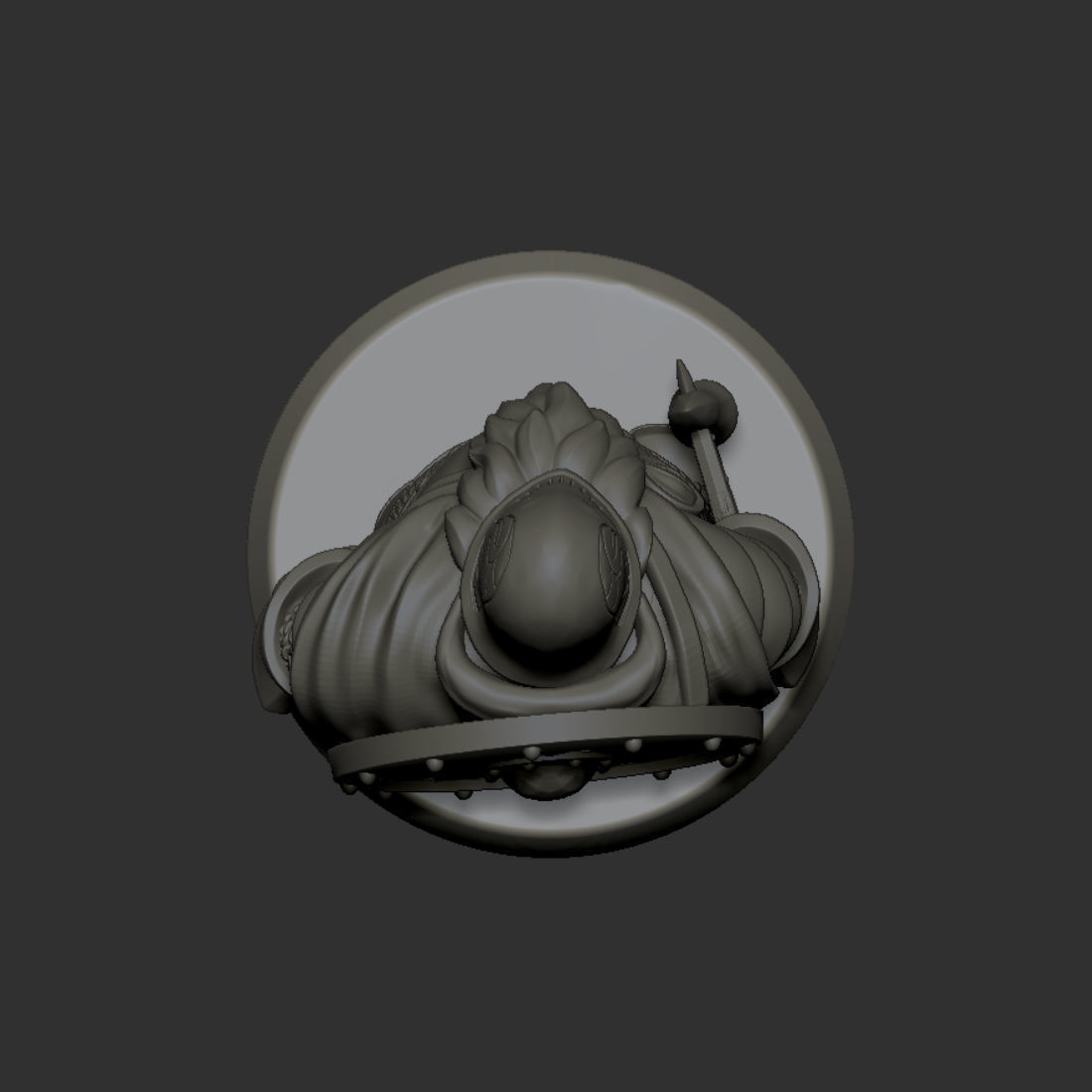 Dwarf cleric fighter 33 mm tabletop miniature 3D print model_13