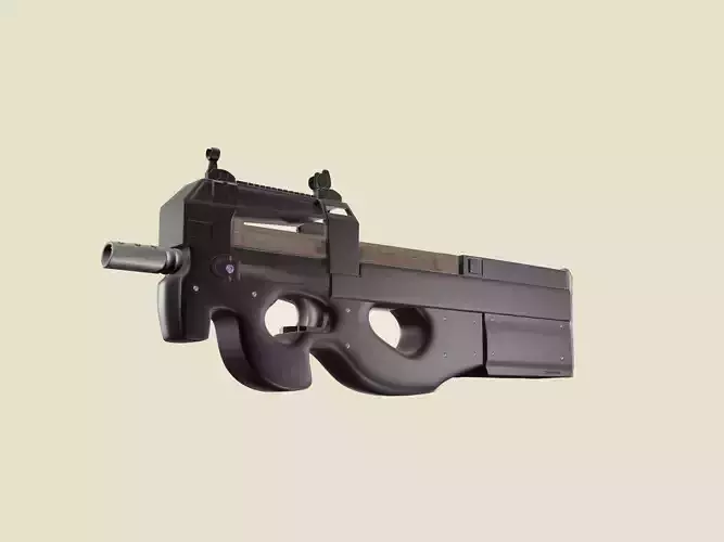 3D P90 Gun Factory New