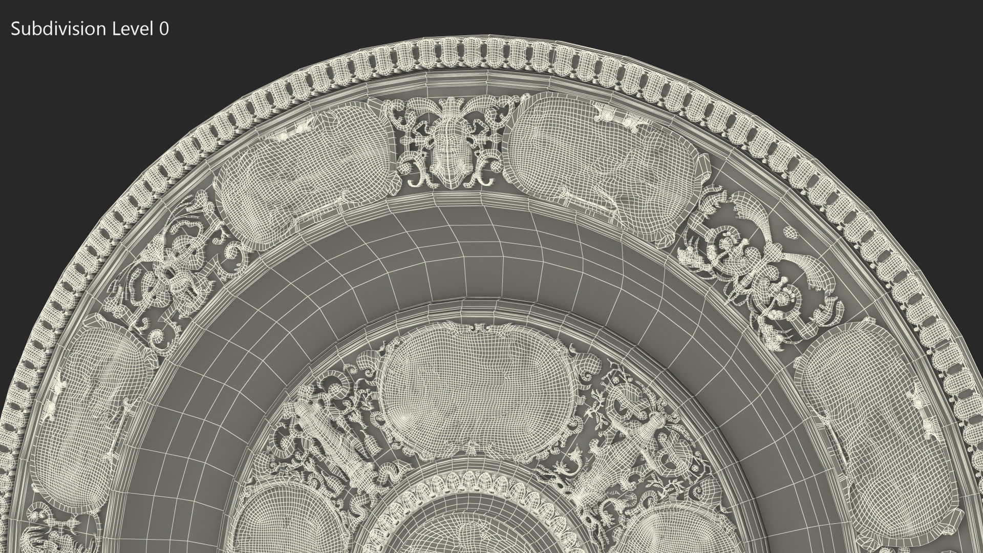 Wimbledon Cups Women 3D model_17