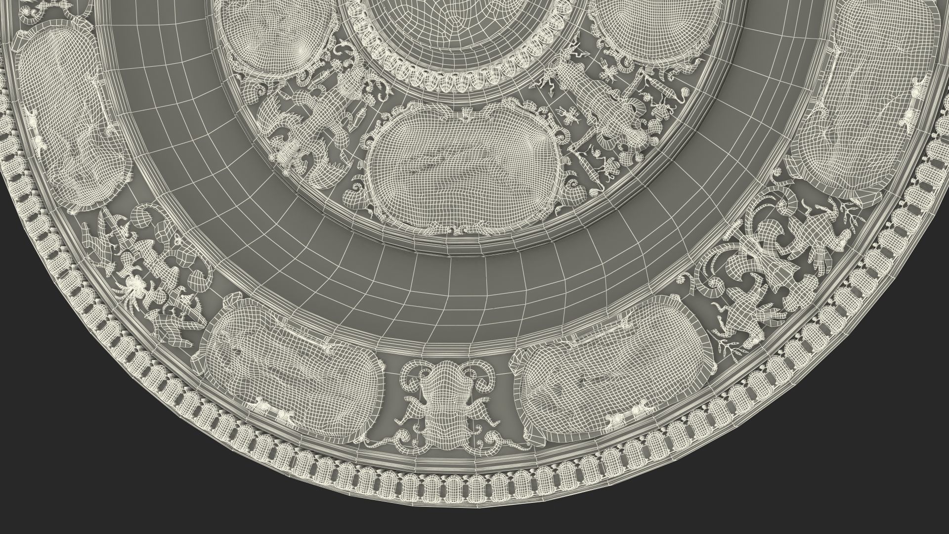 Wimbledon Cups Women 3D model_25