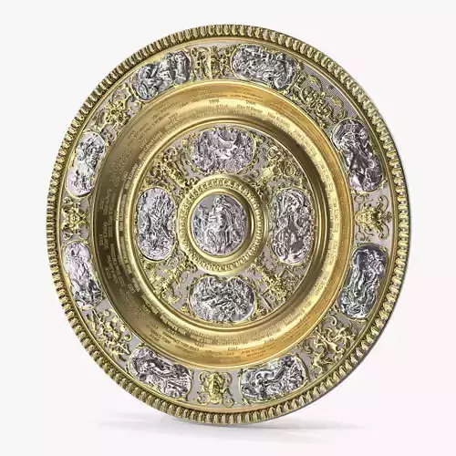 Wimbledon Cups Women 3D model Wimbledon Cups Women 3D model