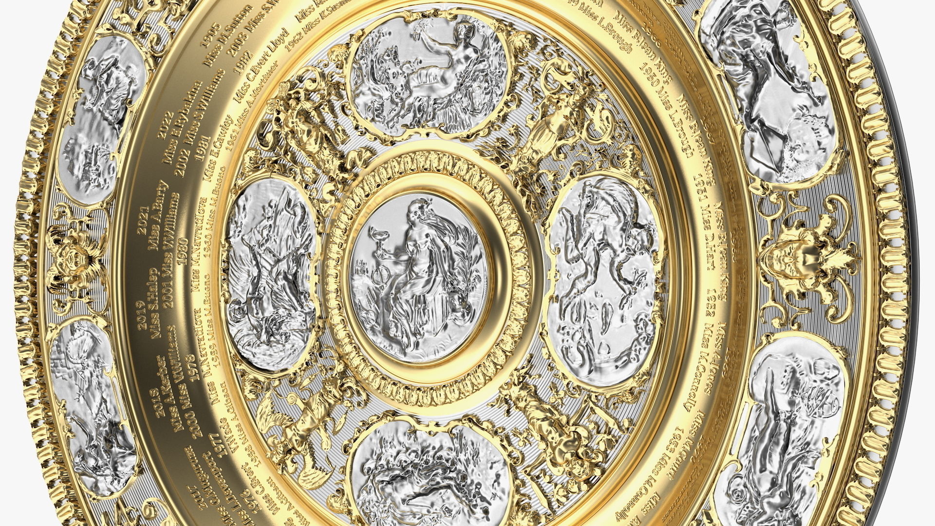 Wimbledon Cups Women 3D model_12