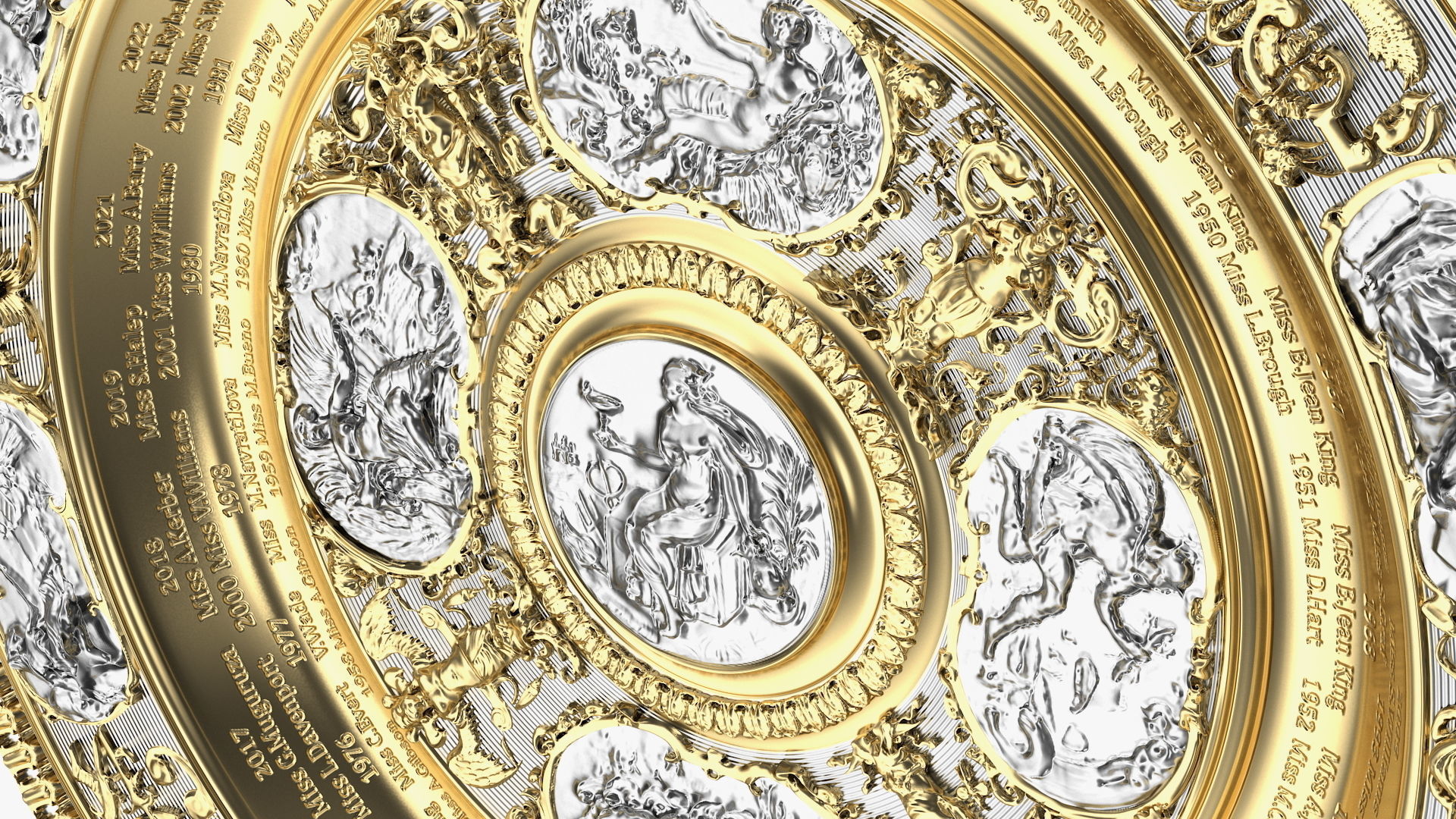 Wimbledon Cups Women 3D model_15