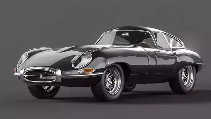 Jaguar E Type - Black Edition
