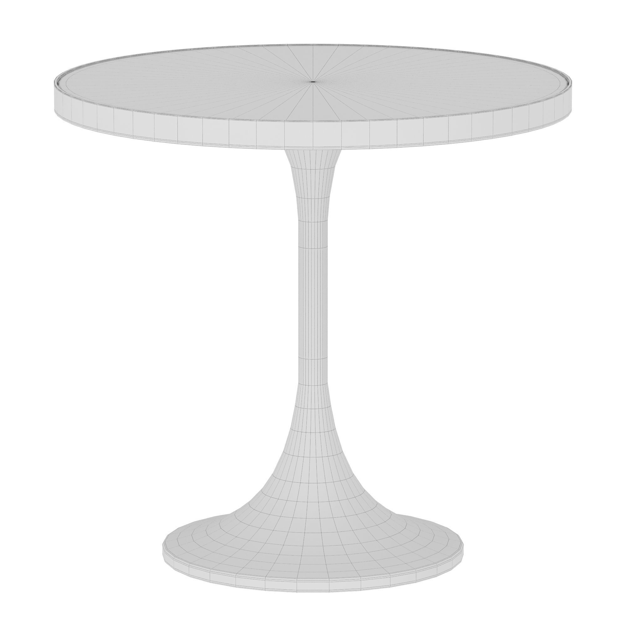  Side Table Parme 3D model_1