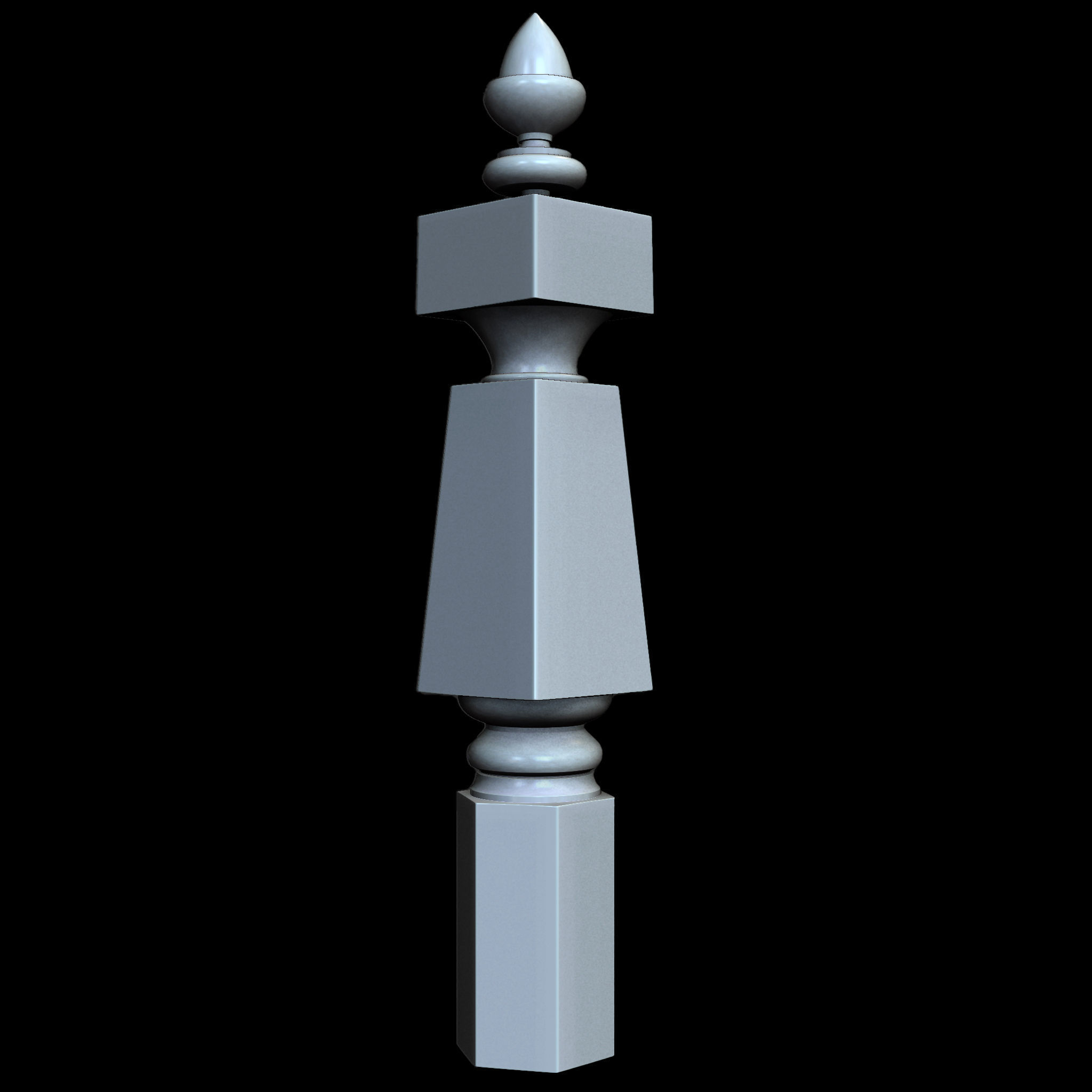 25 Table Legs IMM Brushes Vol 3  Low-poly 3D model_10