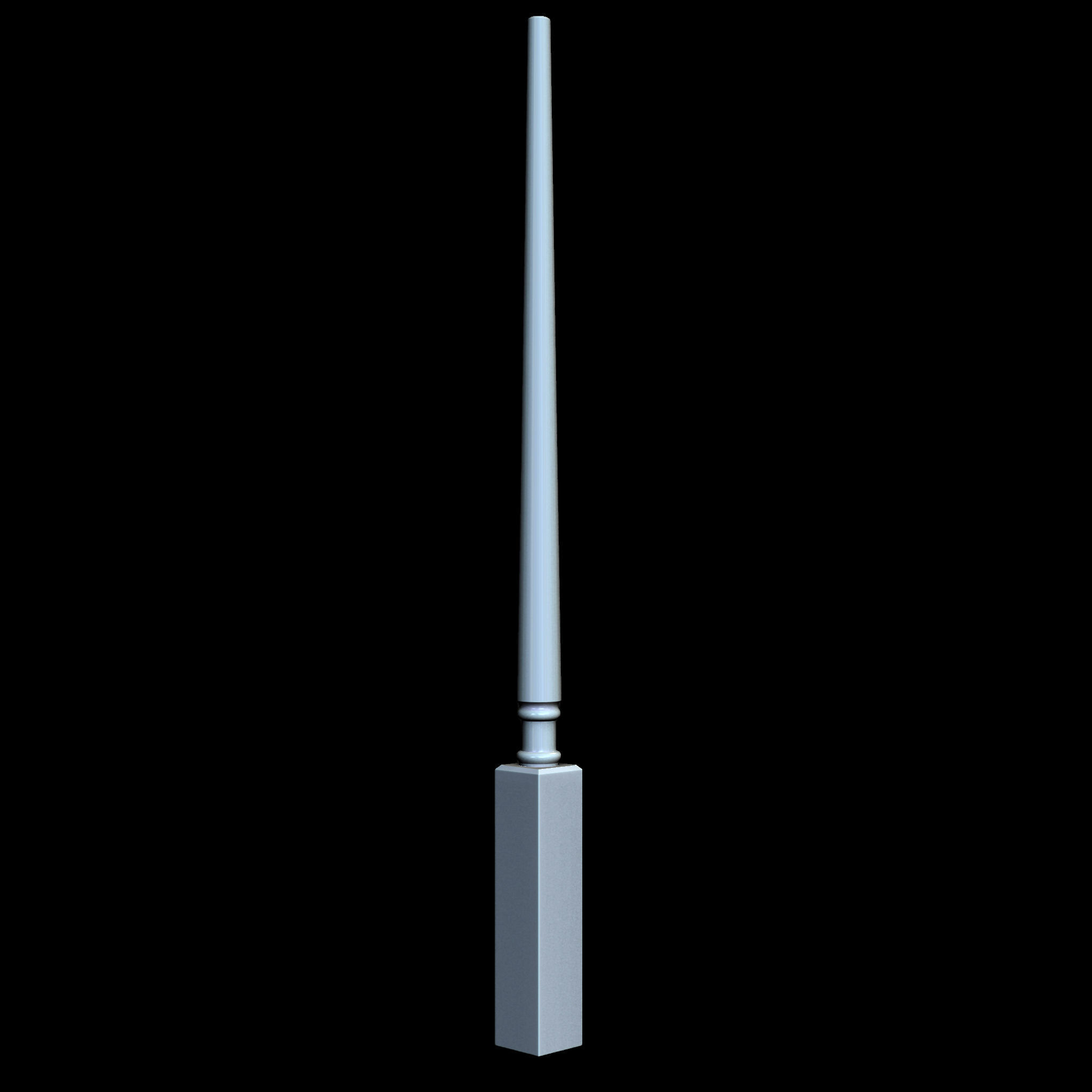 25 Table Legs IMM Brushes Vol 3  Low-poly 3D model_7