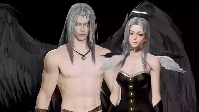 Angel Pack 3D Model Collection