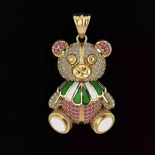 teddy necklace