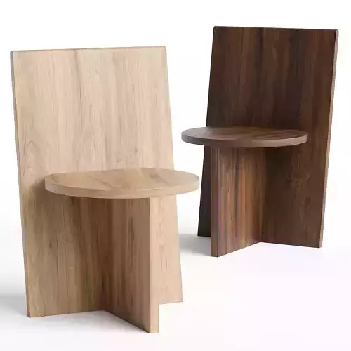 Three Plane Chair 3d model