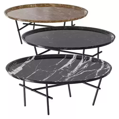 YURAGI Coffee table 3D model