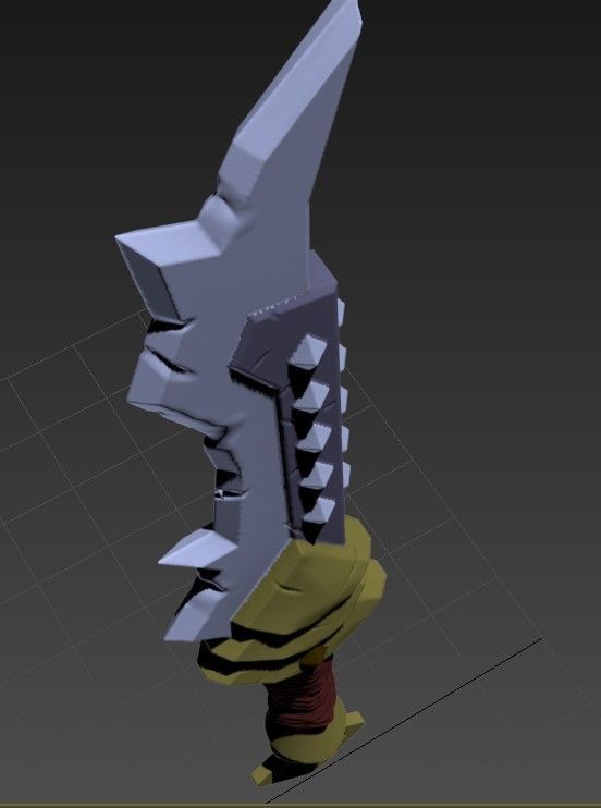 sword 3D model_1
