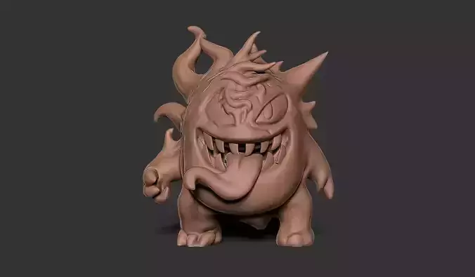 POKEMON - VENOM GENGAR 3D print model