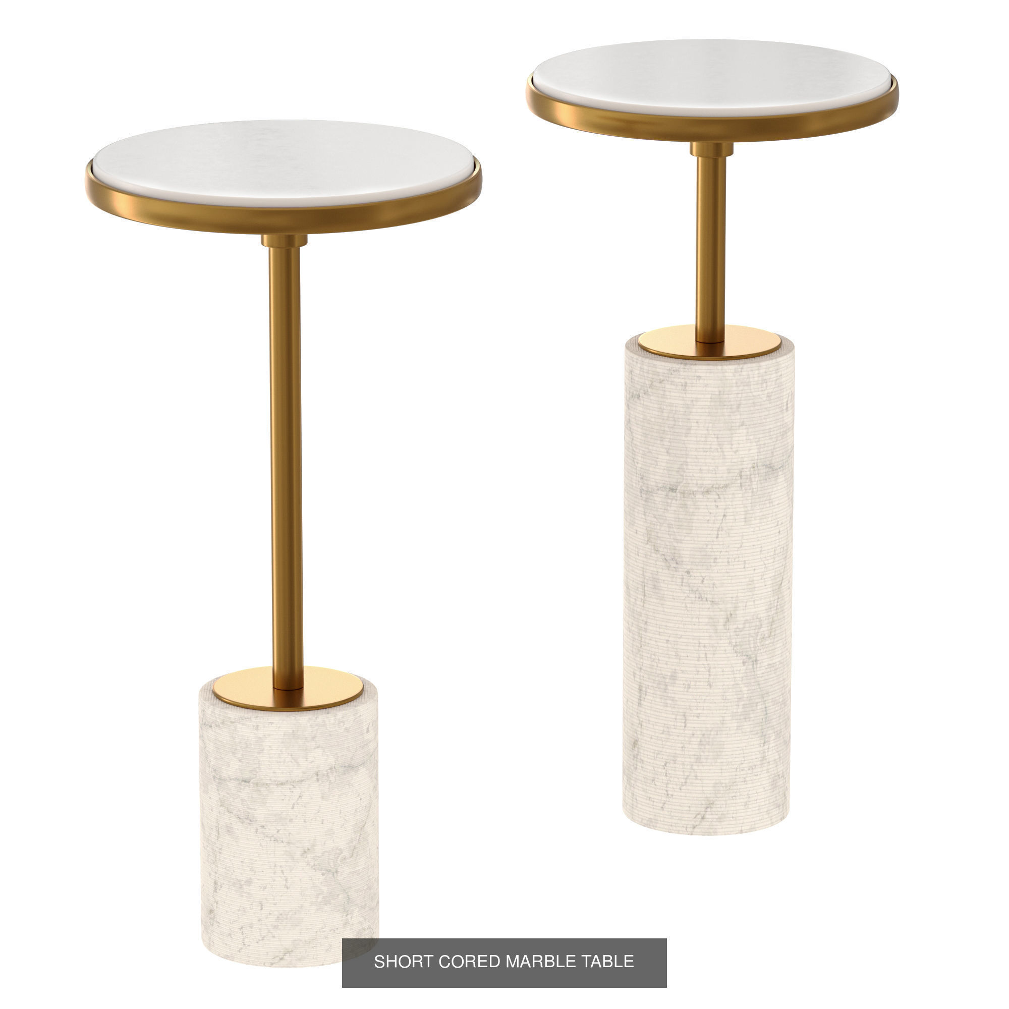 MODERN TABLES 10 3D Model Collection_3