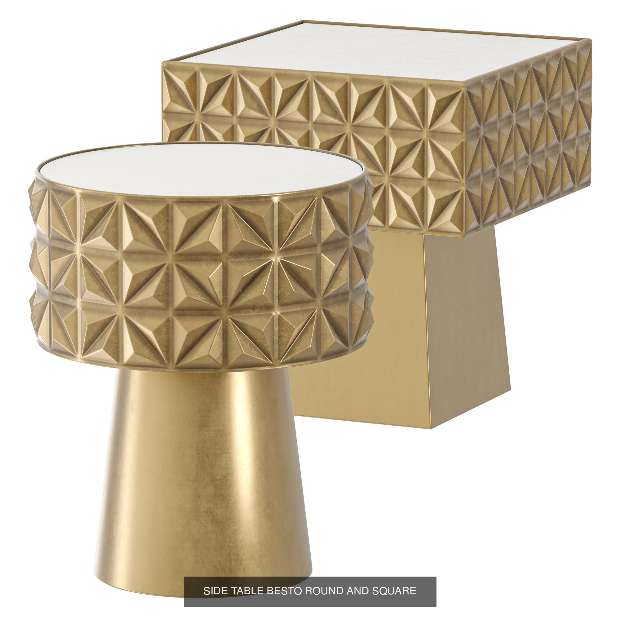 MODERN TABLES 10 3D Model Collection_1