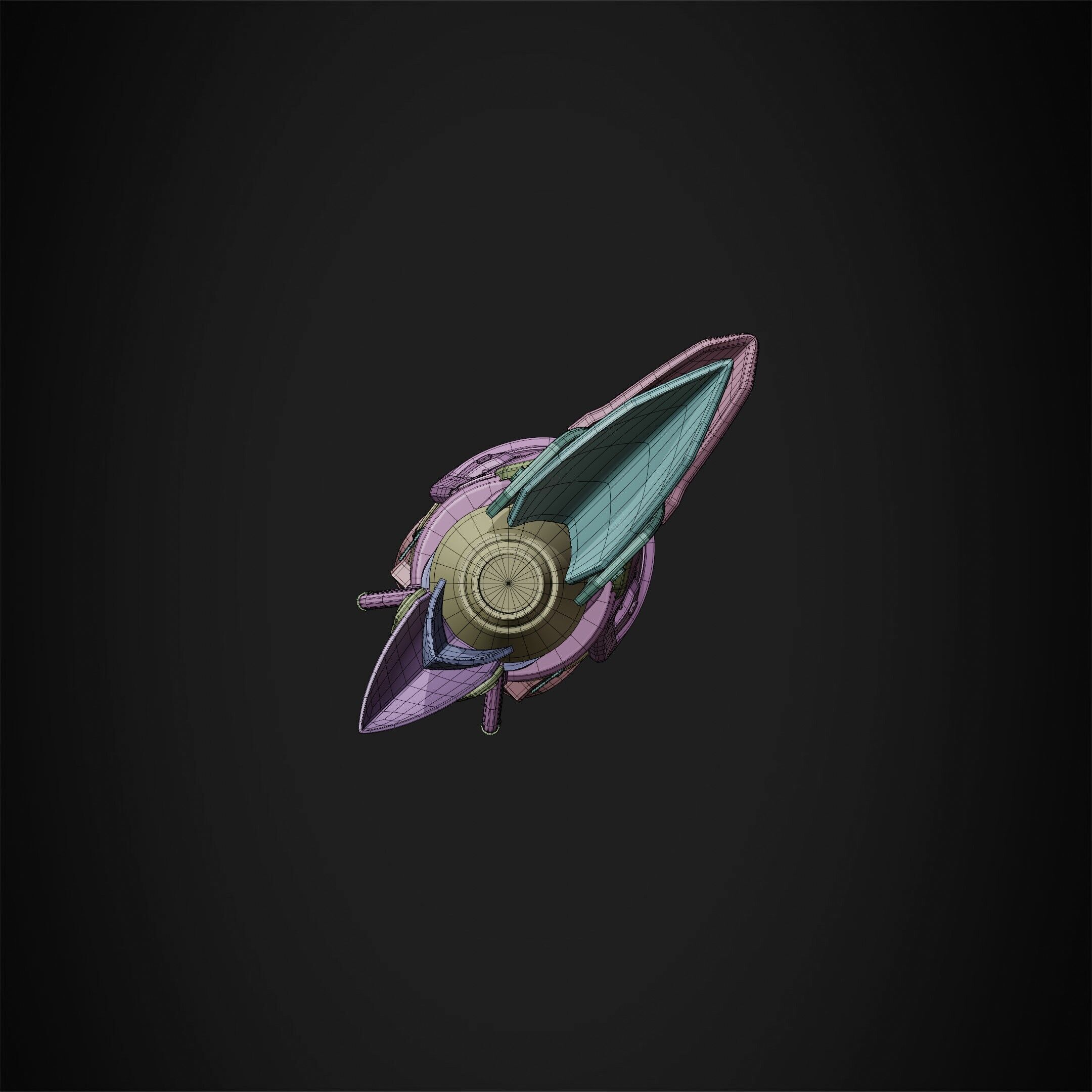 Arcane Jinx Fishbones Rocket Launcher Weapon For Cosplay 3D print model_21