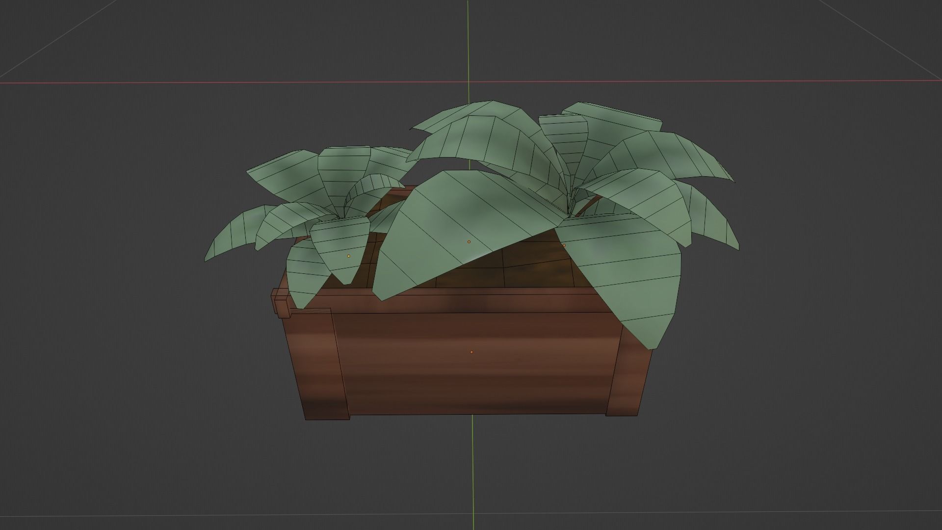 Stylized Plant and Flowers - Low Poly 3D Model Low-poly 3D model_9