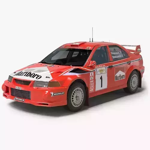 Mitsubishi Lancer Evo VI WRC 2000 3D model