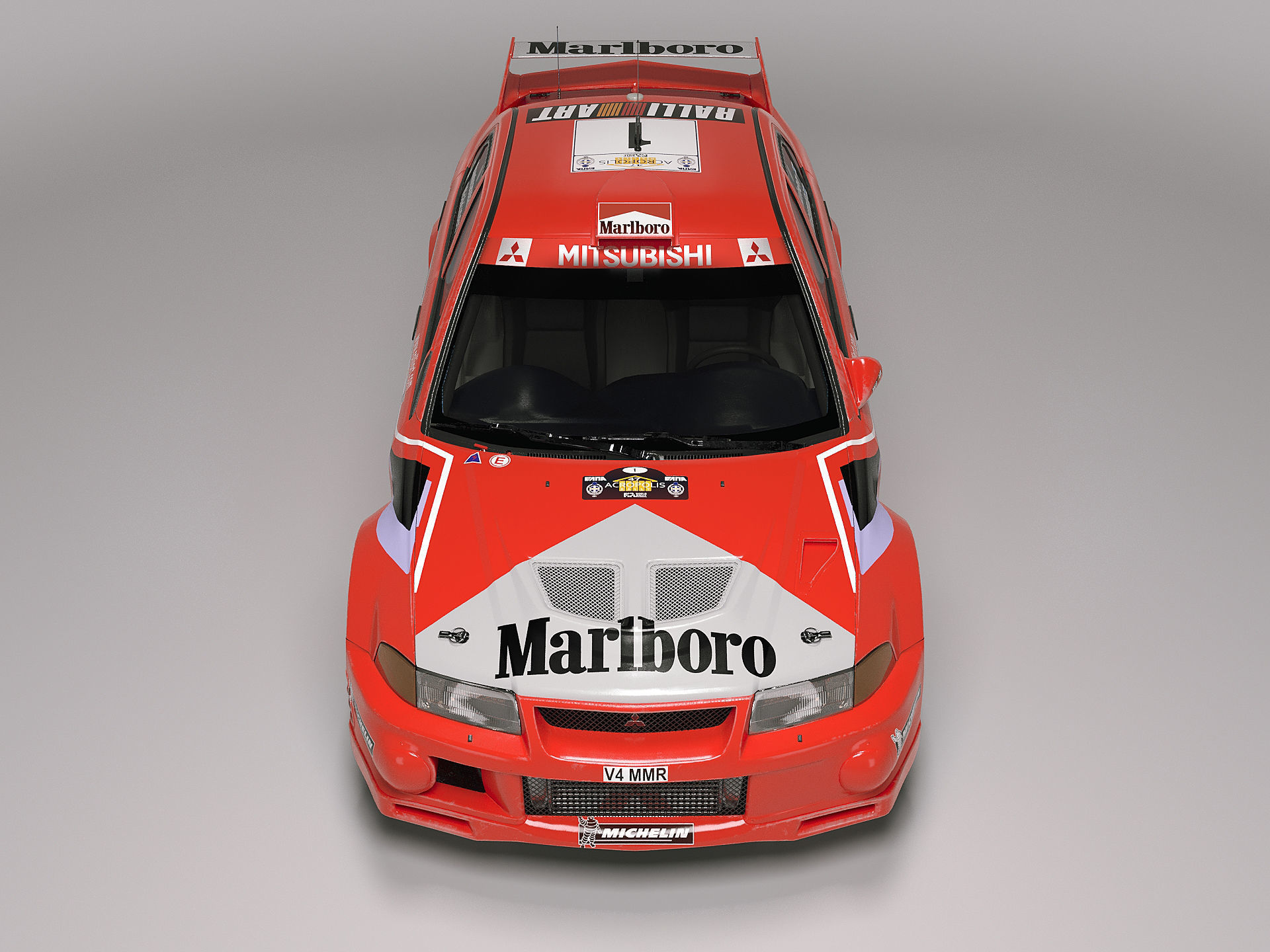 Mitsubishi Lancer Evo VI WRC 2000 3D model_4
