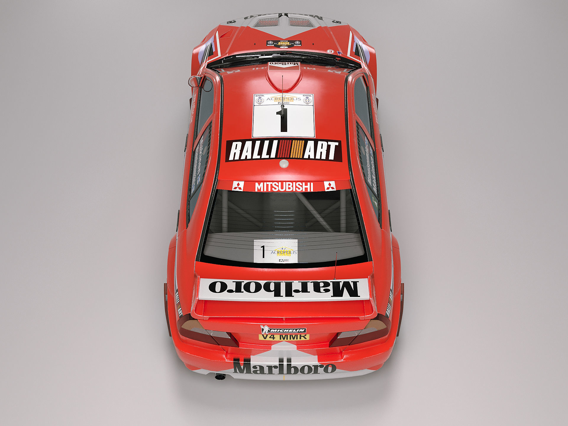 Mitsubishi Lancer Evo VI WRC 2000 3D model_5