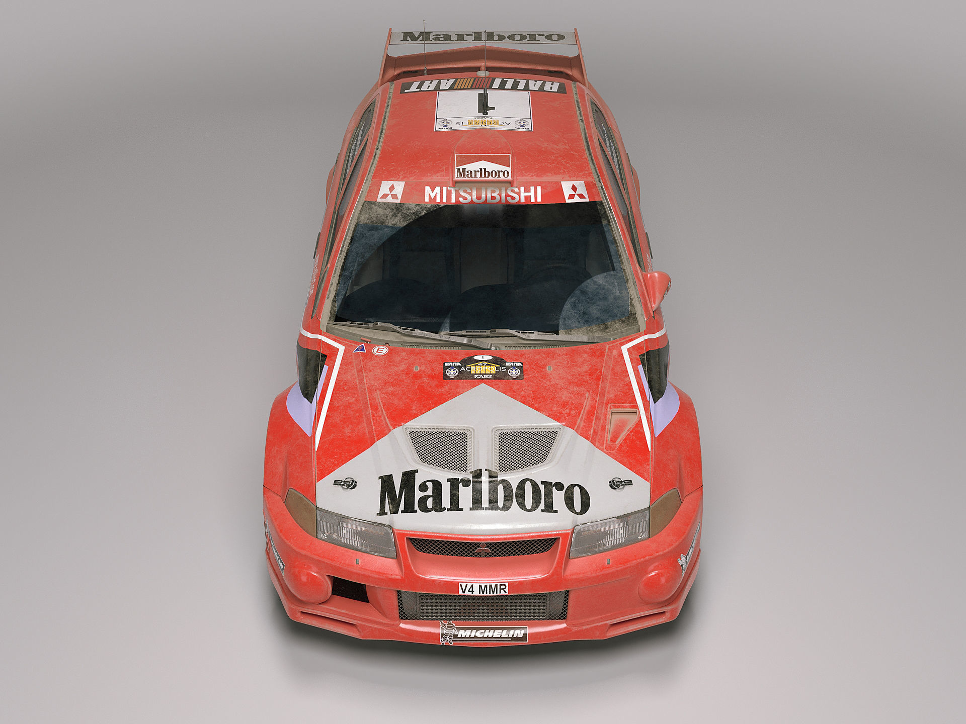 Mitsubishi Lancer Evo VI WRC 2000 3D model_11