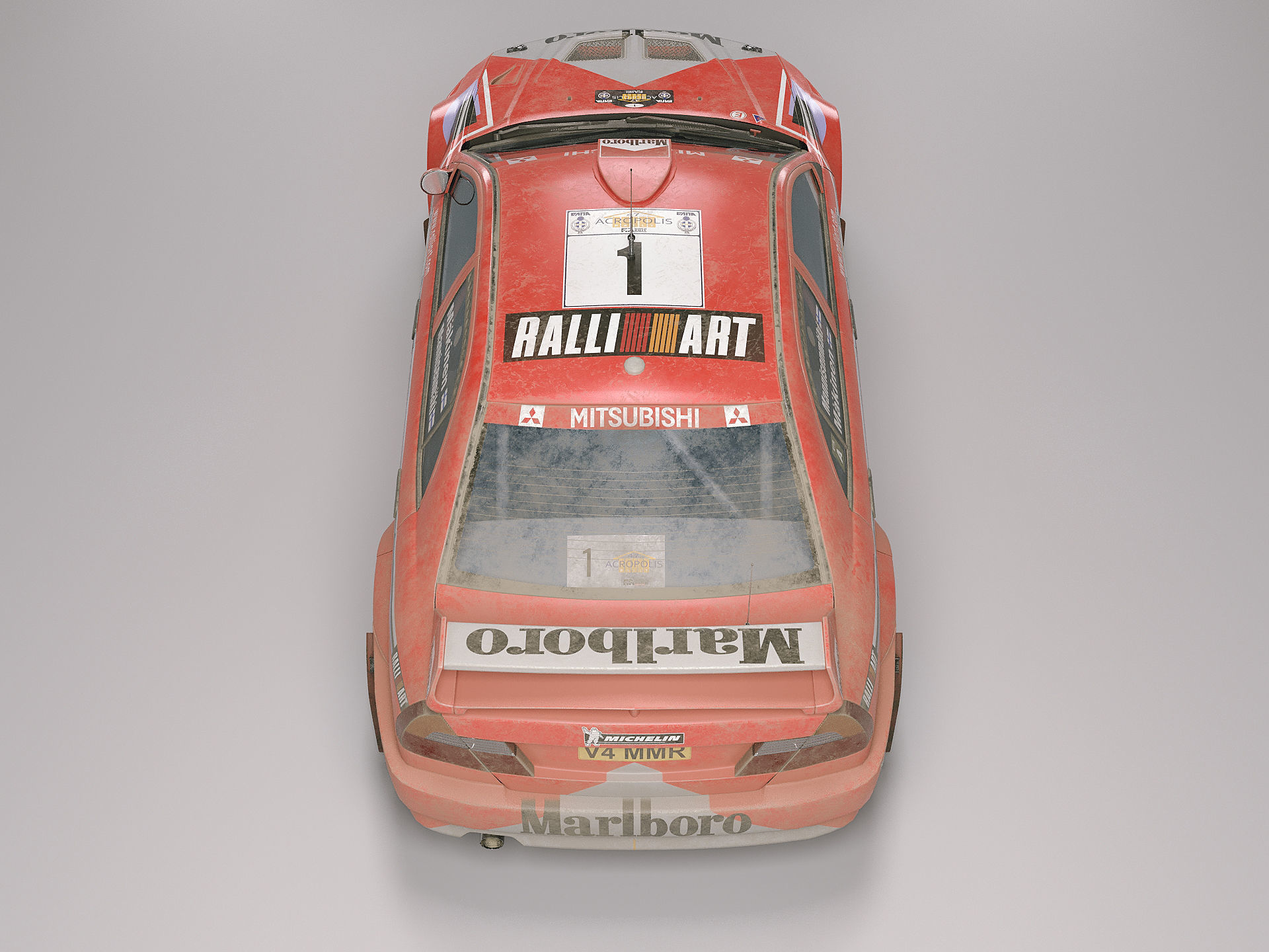 Mitsubishi Lancer Evo VI WRC 2000 3D model_12