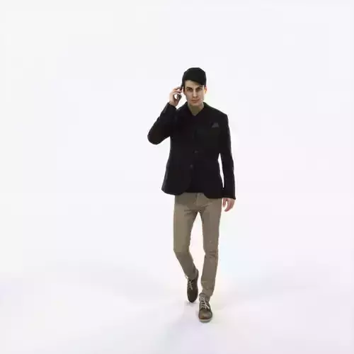 Prime 03H Cell Phone walking Casual Man