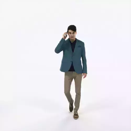 Prime 03F Cell Phone walking Casual Man