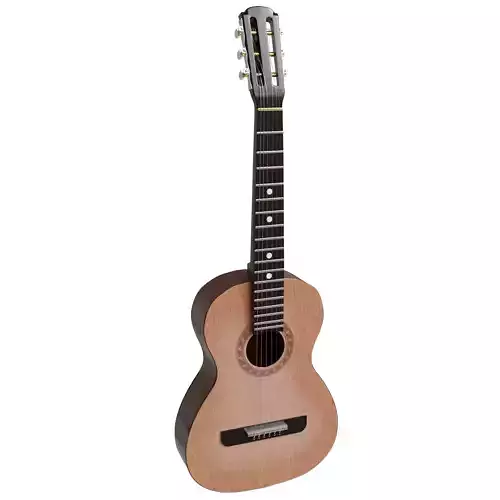 Acoustic six-string guitar