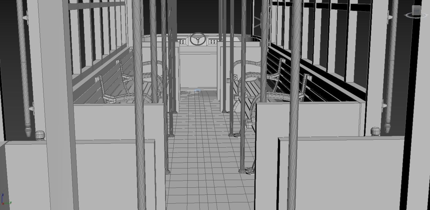 Cable car  3D model_10