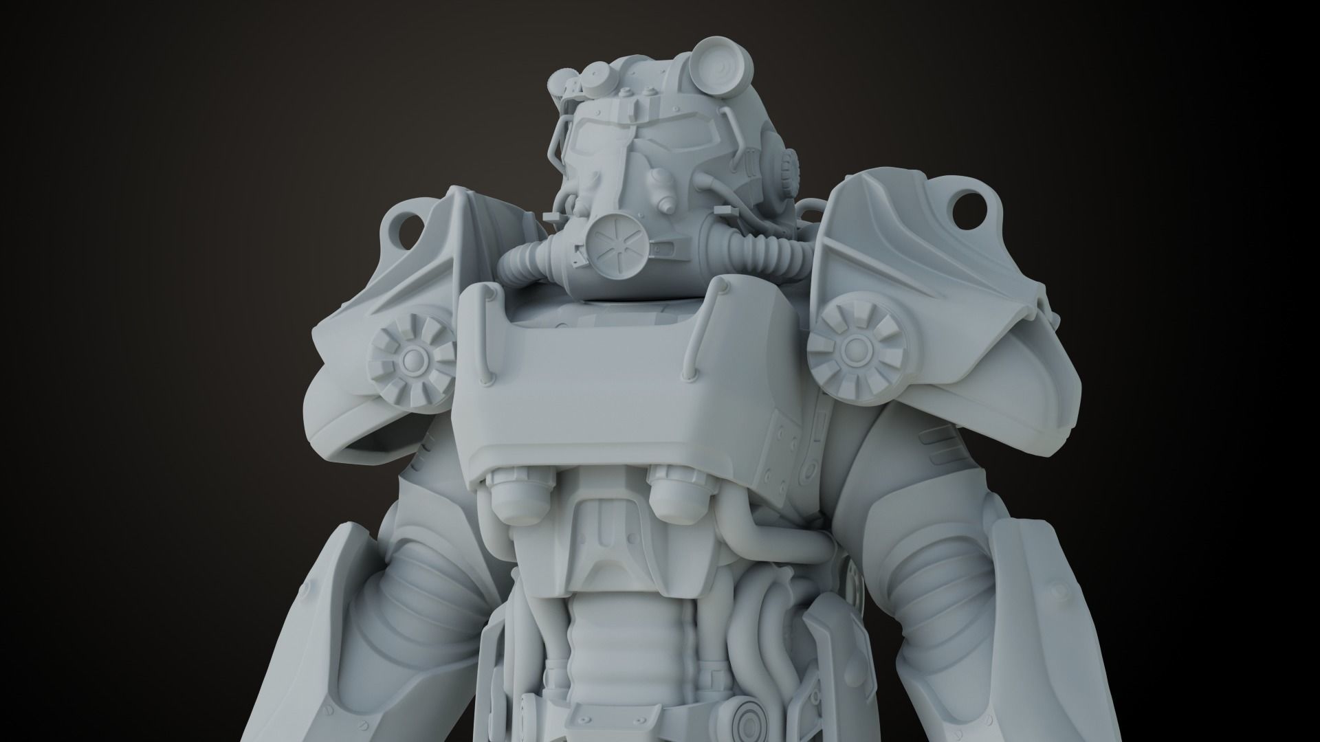 Fallout T60 Power Armour 3D print model_7