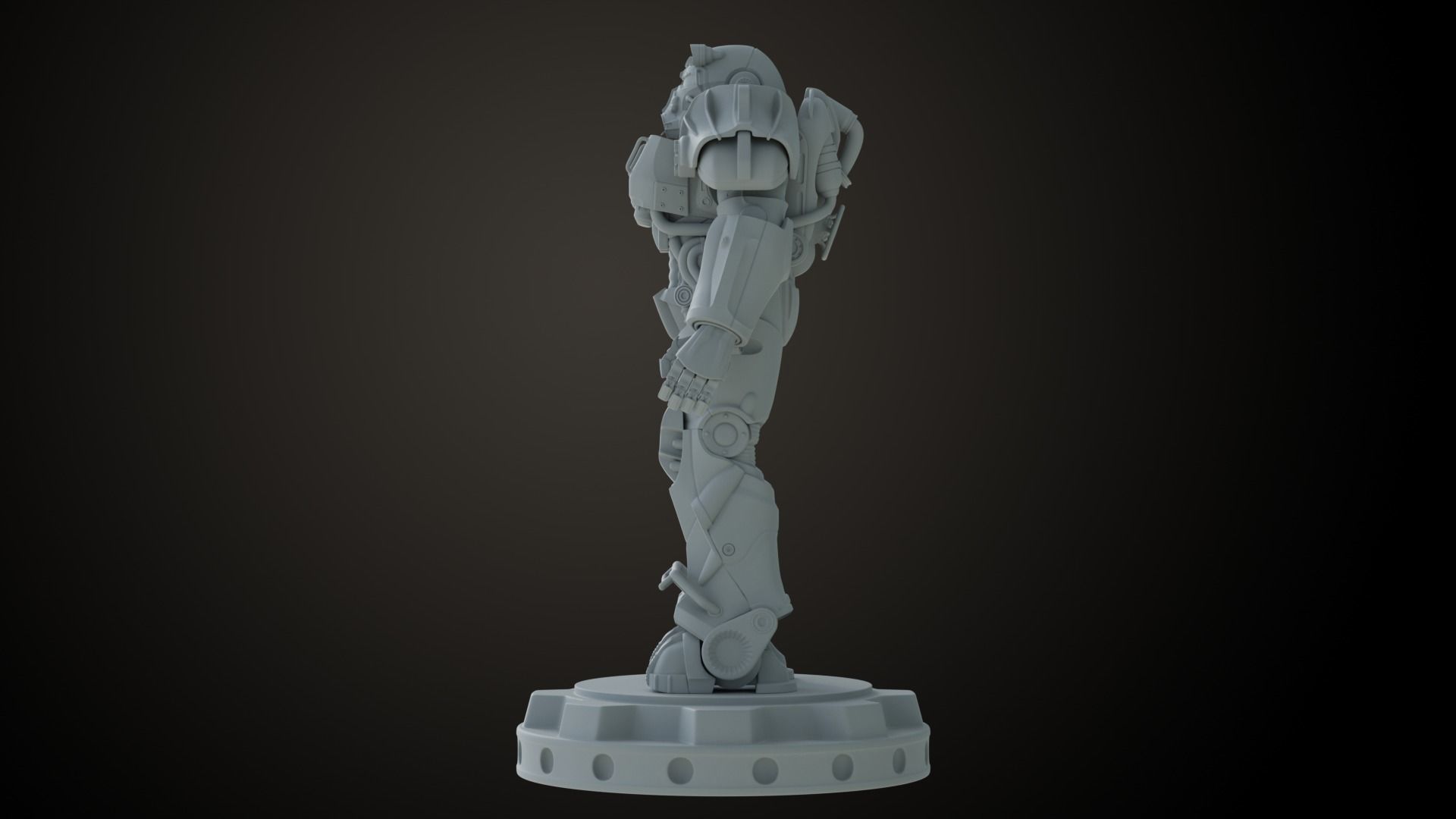 Fallout T60 Power Armour 3D print model_13