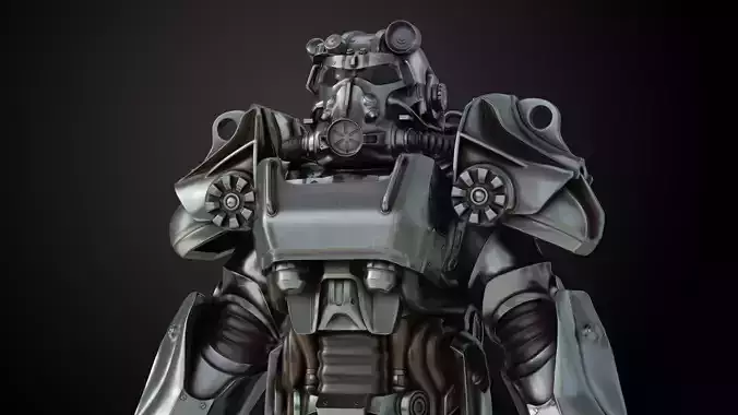 Fallout T60 Power Armour 3D print model