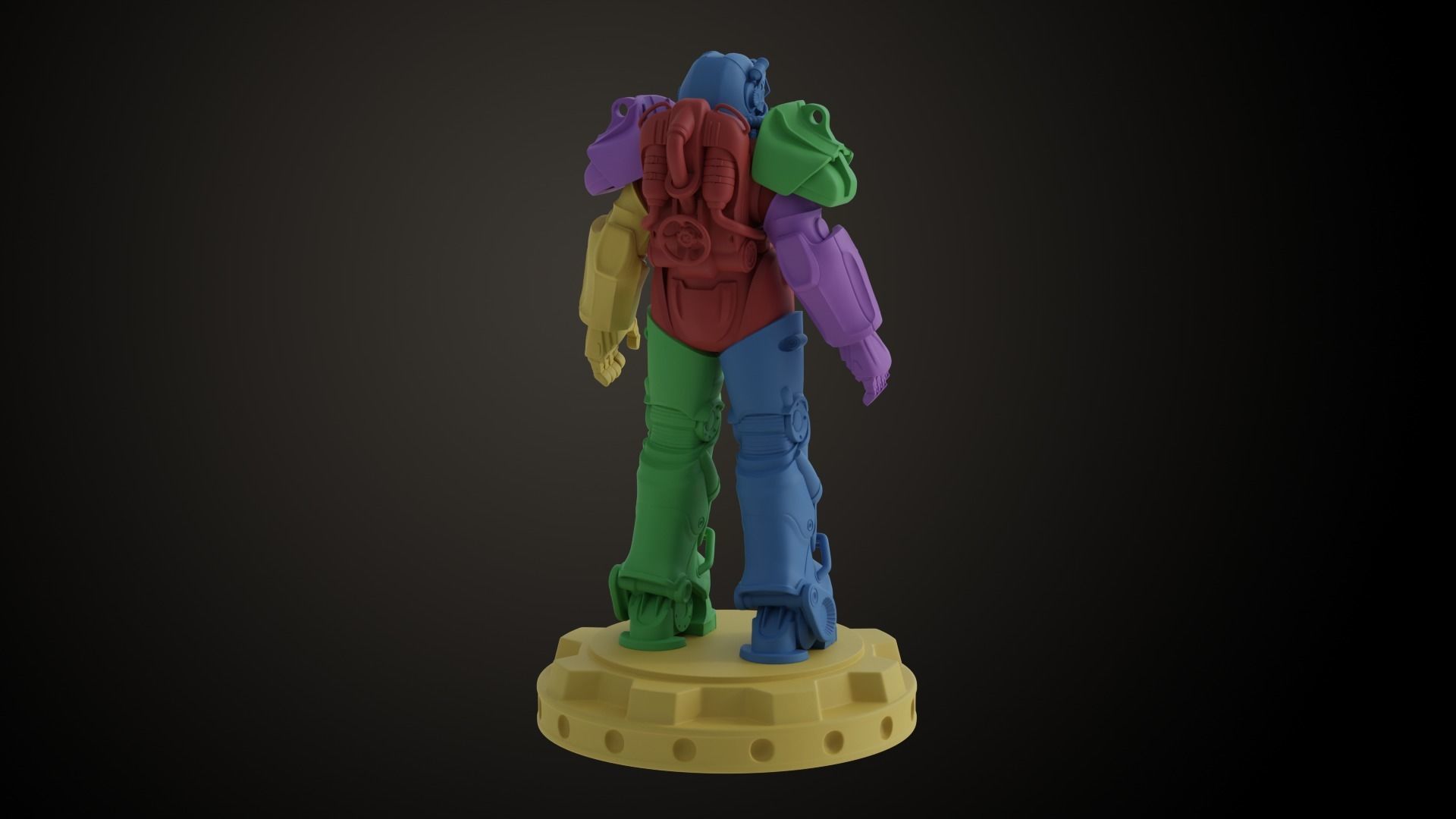 Fallout T60 Power Armour 3D print model_18