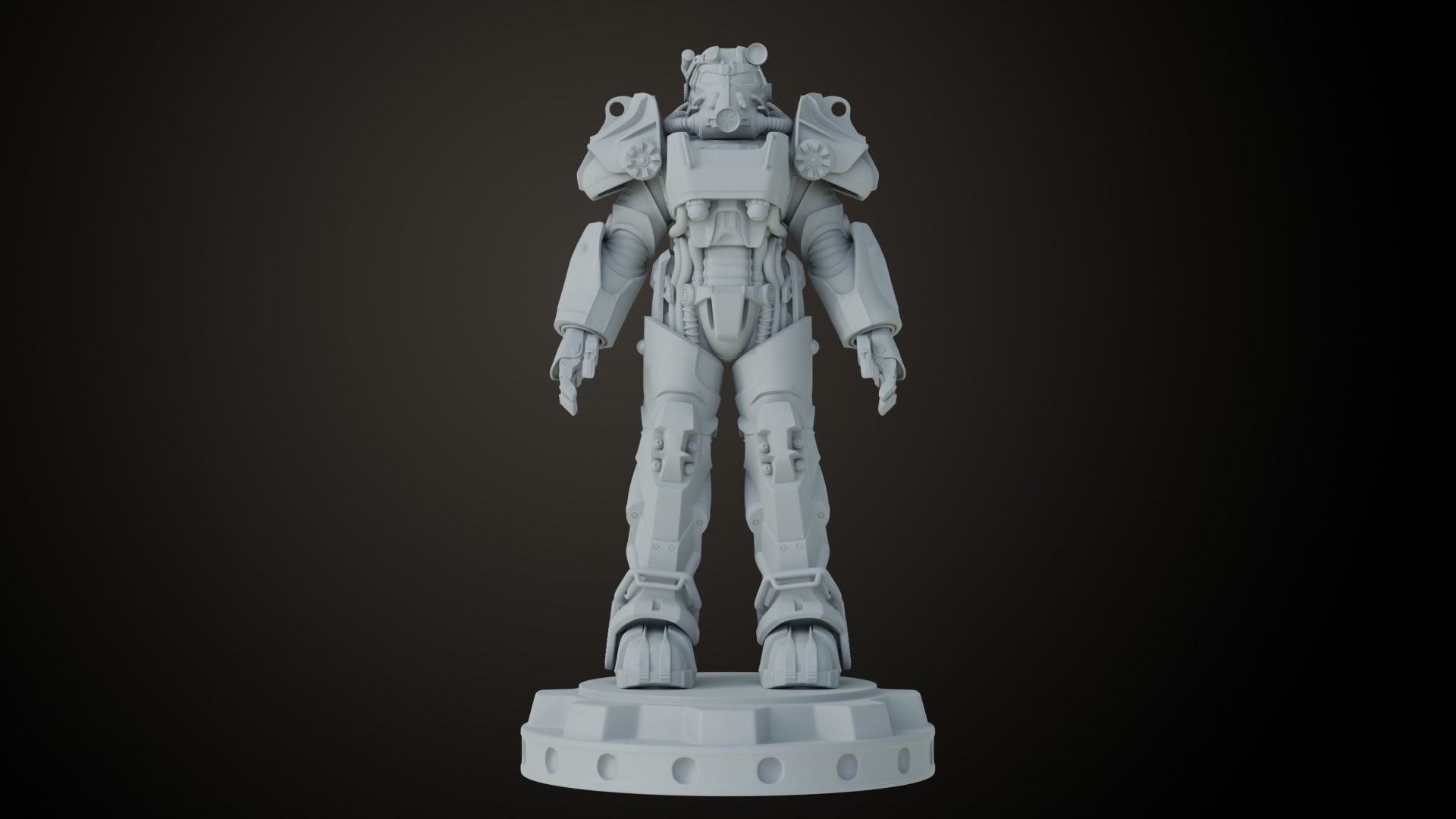 Fallout T60 Power Armour 3D print model_12
