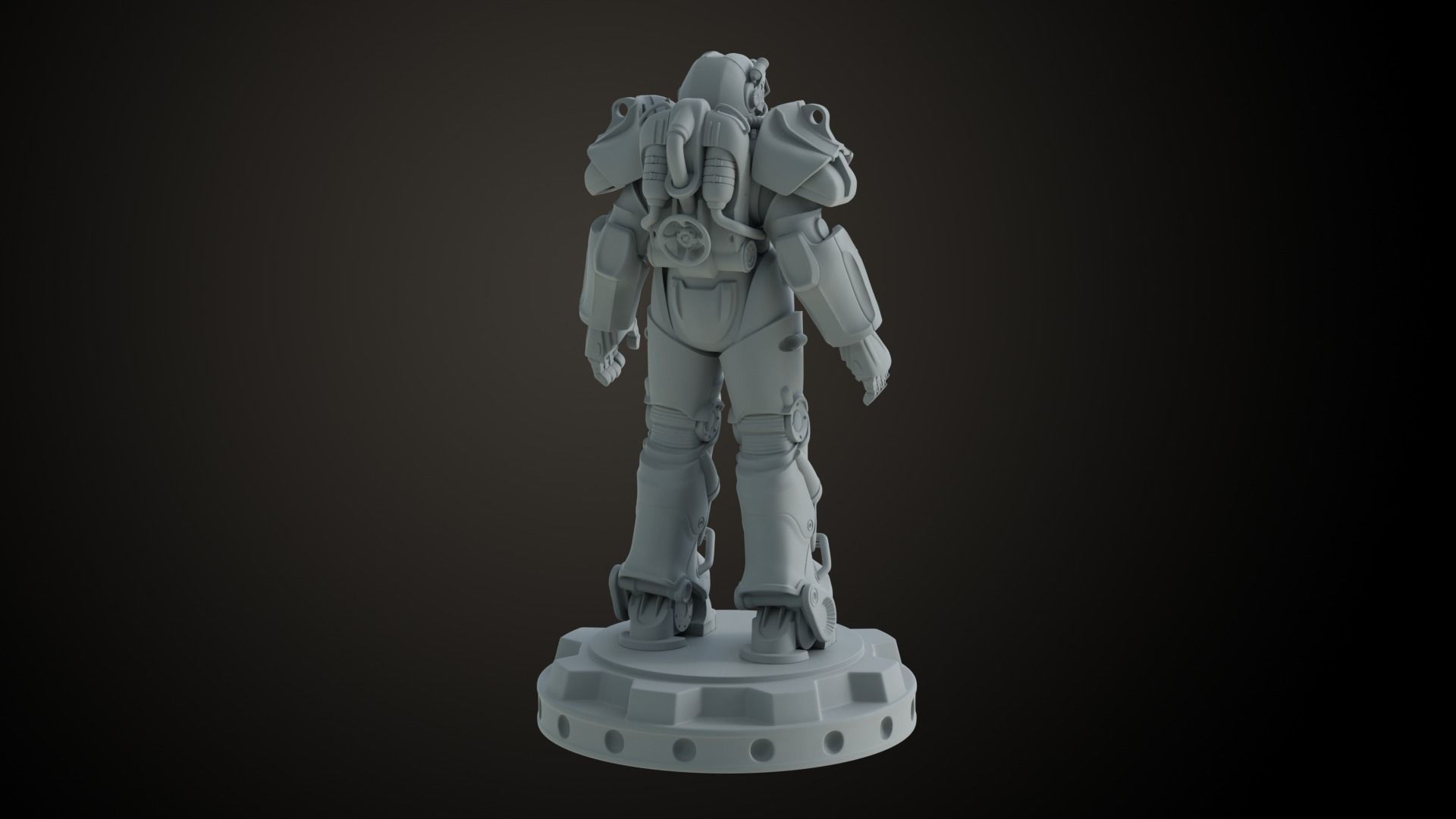 Fallout T60 Power Armour 3D print model_11