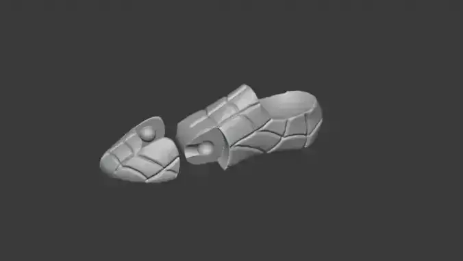 Marvel Legends Spider-Man Foot Feet With Toe Hinge 3D print model