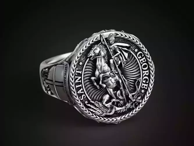 Ring Saint George and the Dragon