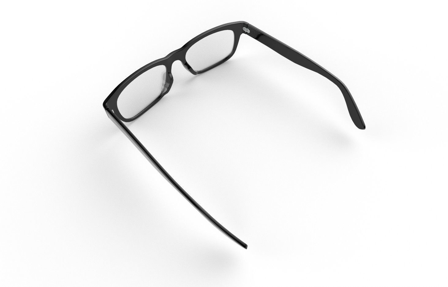 Eyeglasses M01 Low-poly 3D model_5