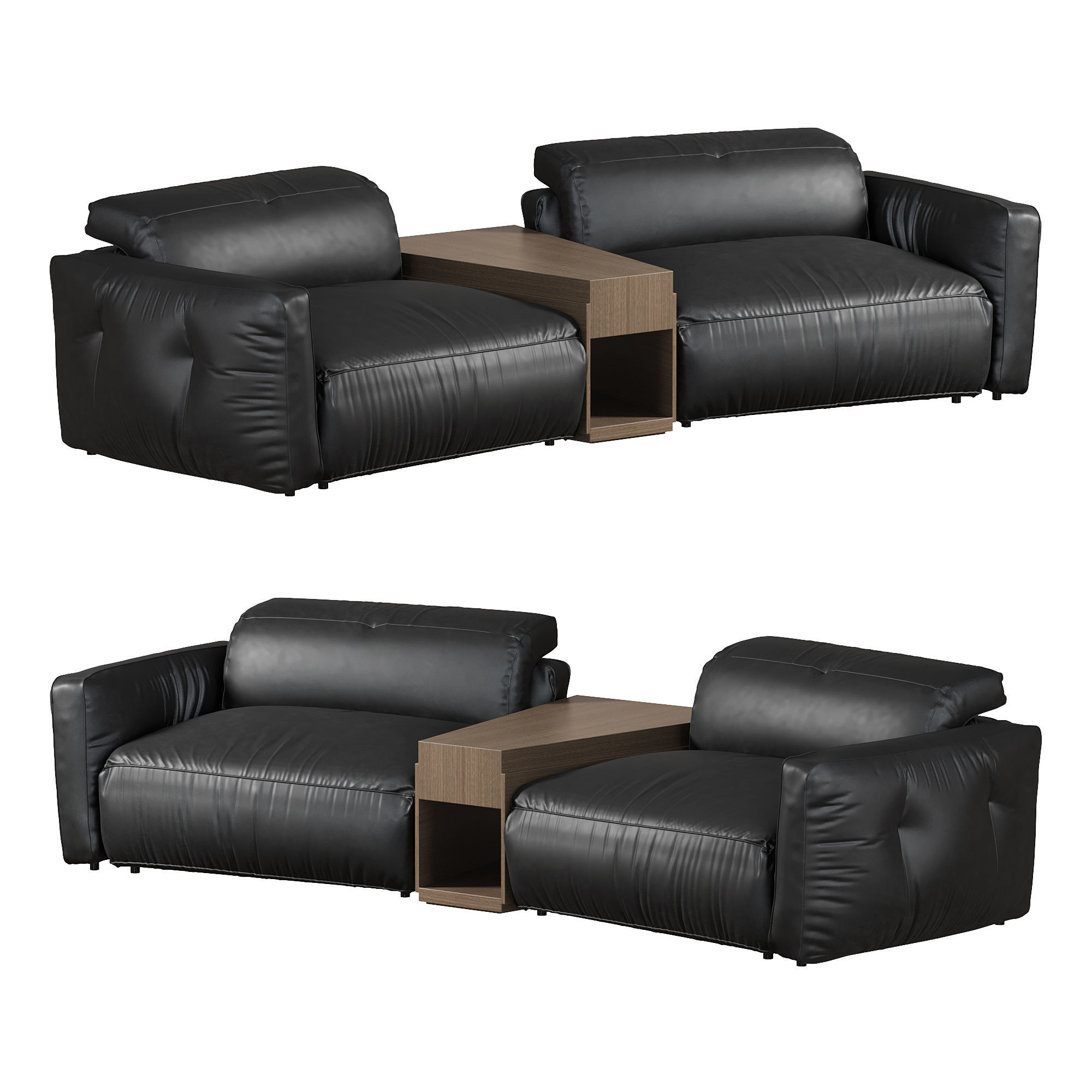 Colossio Sofa By Natuzzi 3D model_4