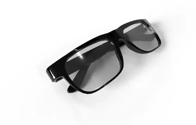 Eyeglasses M02 Low-poly 3D model