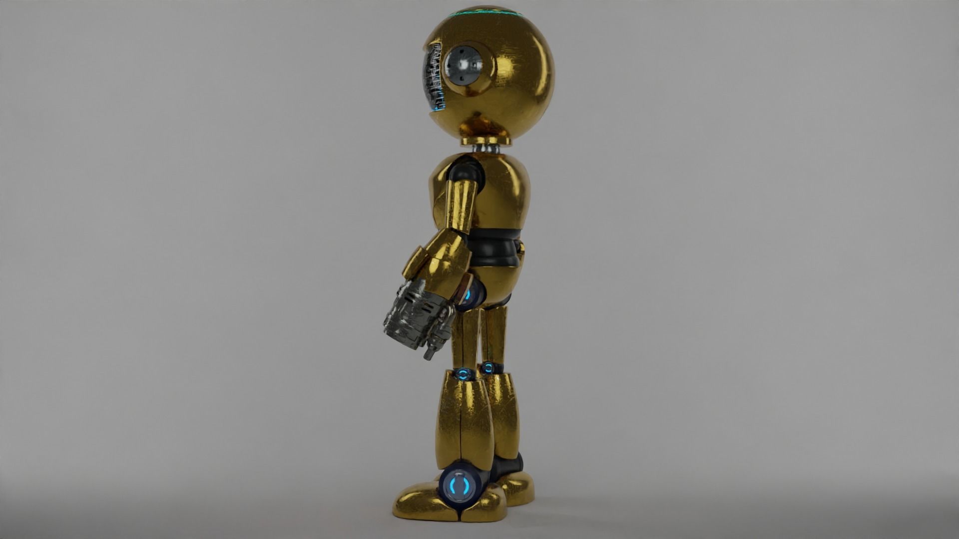 Robot 3D model_3