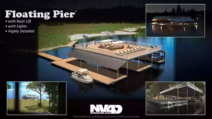 Floating Pier - Dock Deluxe 