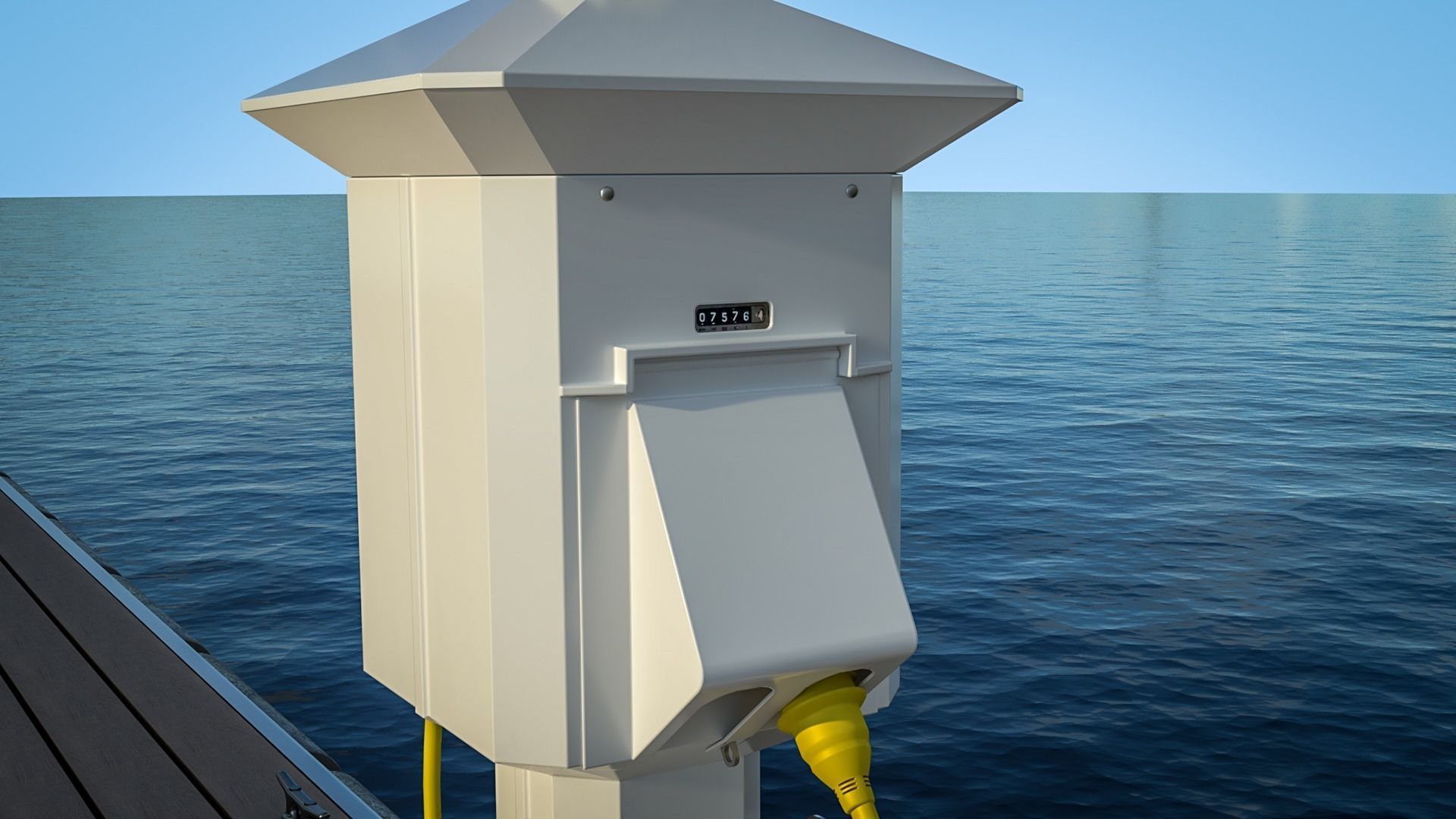 Floating Pier - Dock Deluxe 3D model_33
