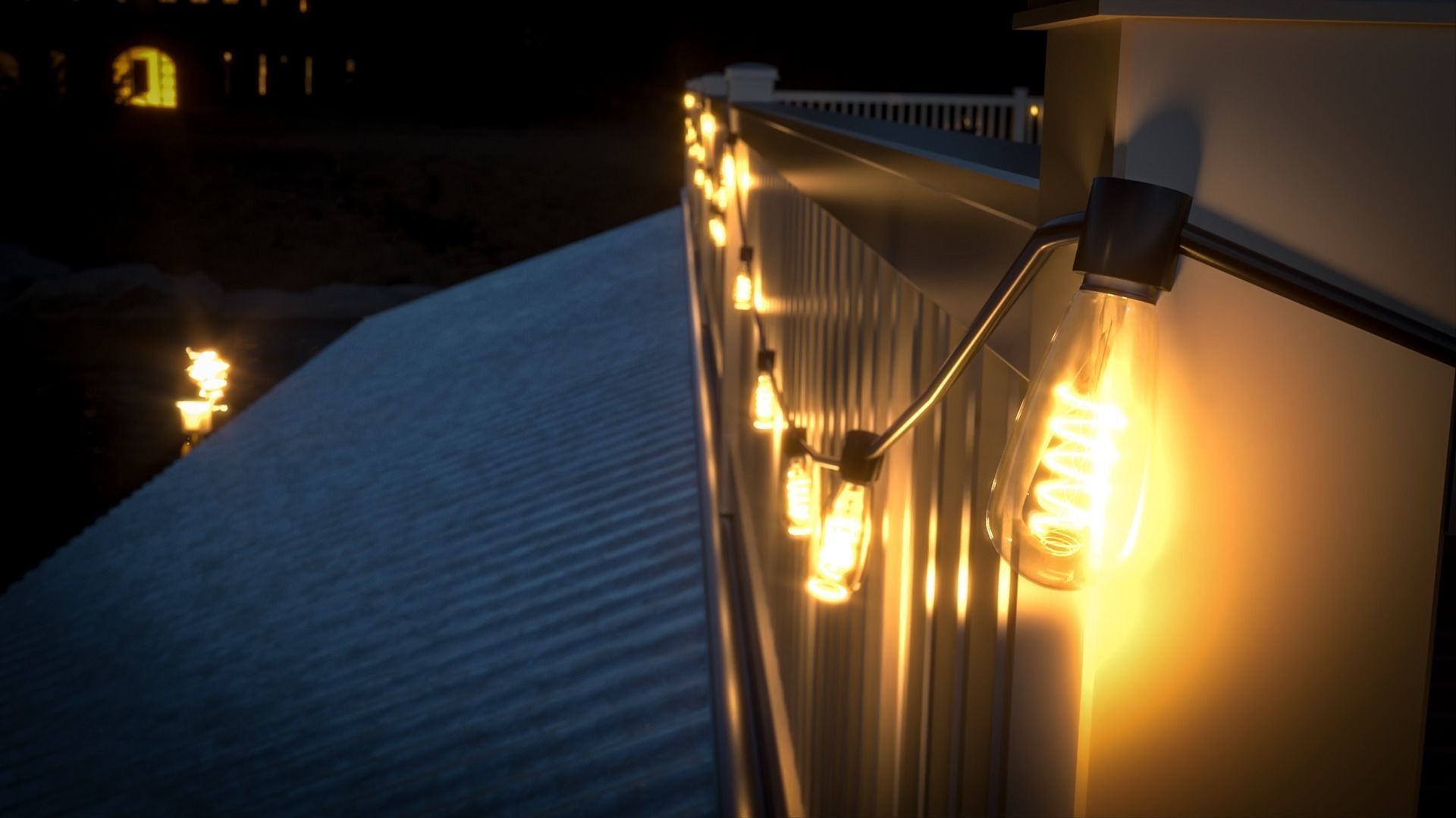 Floating Pier - Dock Deluxe 3D model_24