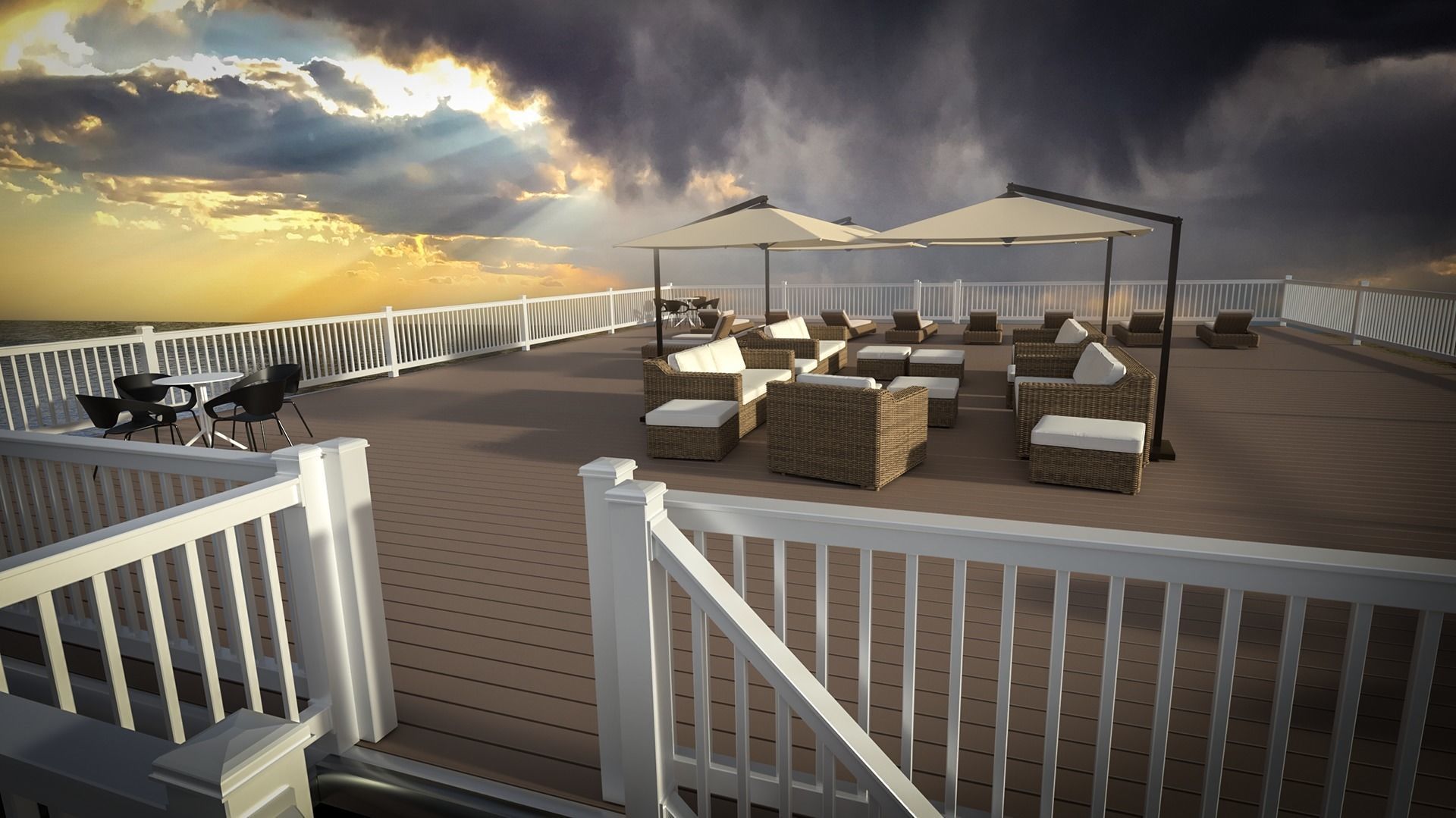 Floating Pier - Dock Deluxe 3D model_43