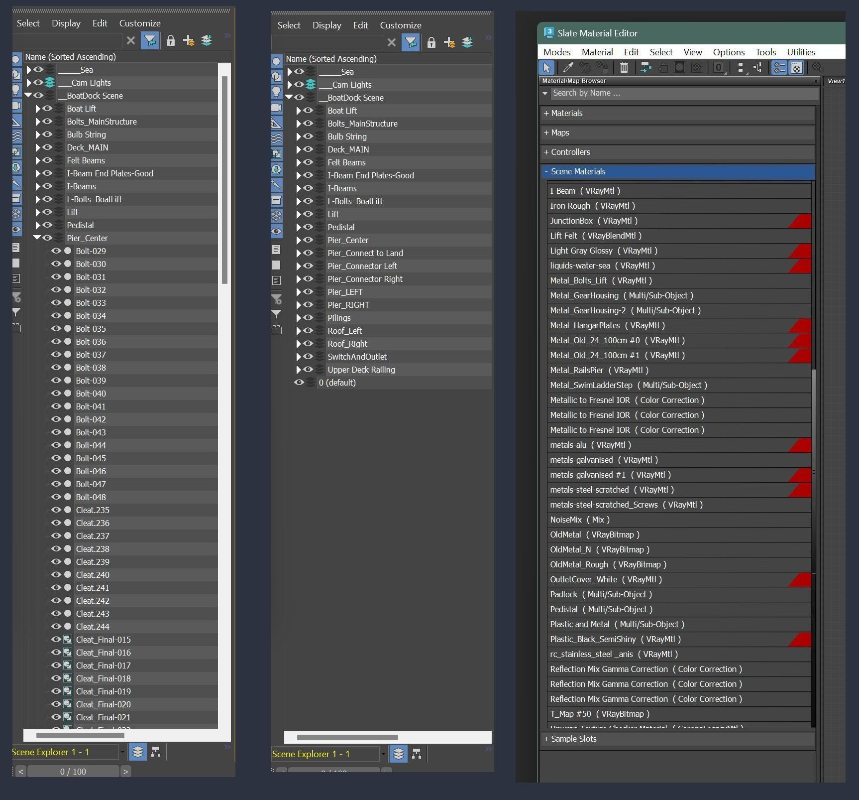 Floating Pier - Dock Deluxe 3D model_34